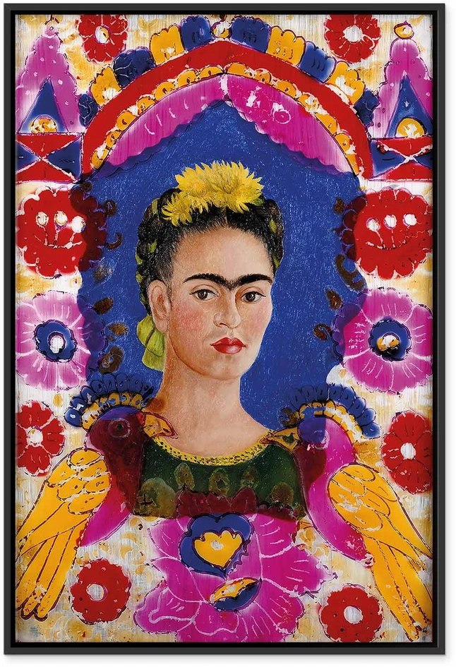 Paveikslas Frida Kahlo - Rėmas (autoportretas)