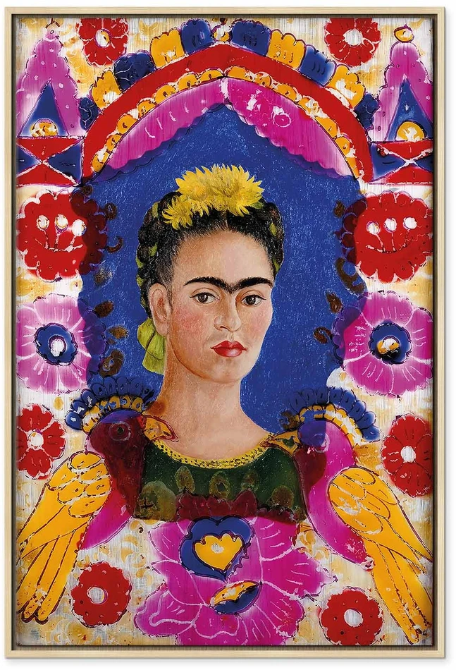 Paveikslas Frida Kahlo - Rėmas (autoportretas)