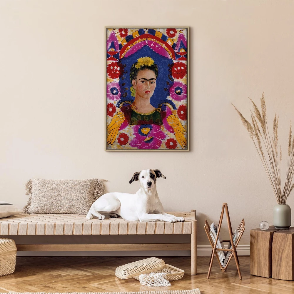 Paveikslas Frida Kahlo - Rėmas (autoportretas)