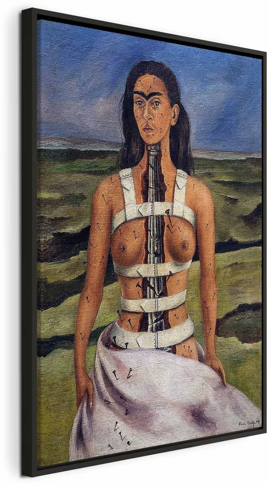 Paveikslas Frida Kahlo - Sulaužyta kolona
