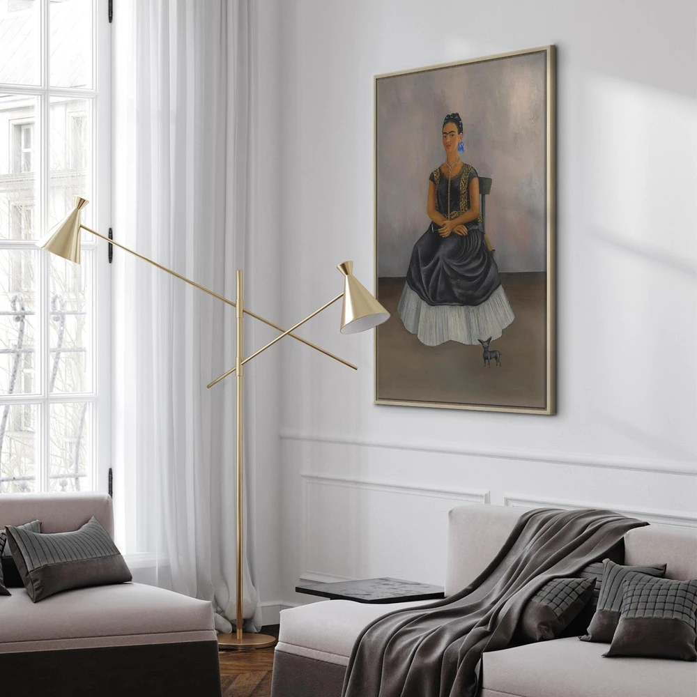 Paveikslas Frida Kahlo - Šuo itzcuintli su manimi