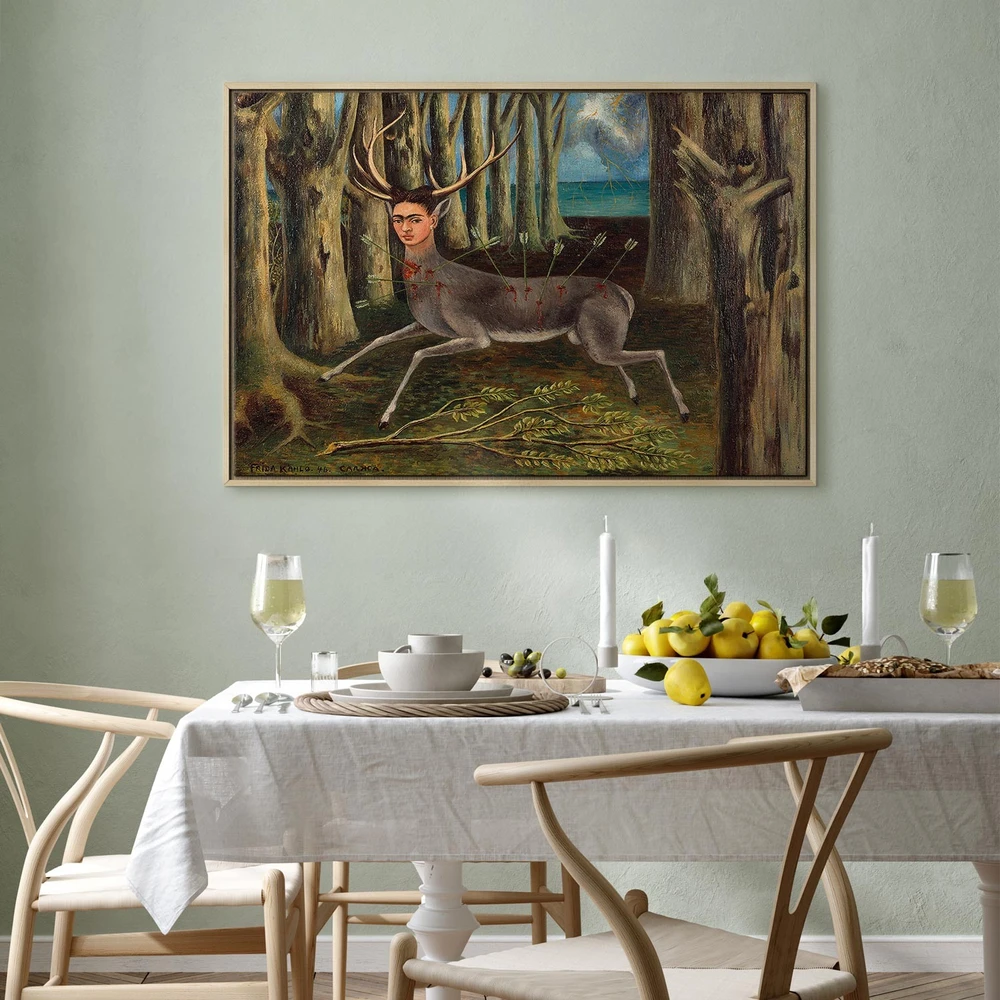 Paveikslas Frida Kahlo - Sužeistas elnias