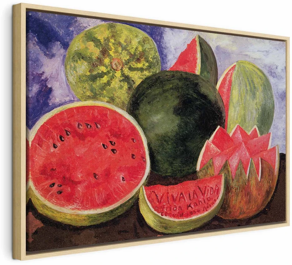 Paveikslas Frida Kahlo - Viva la Vida