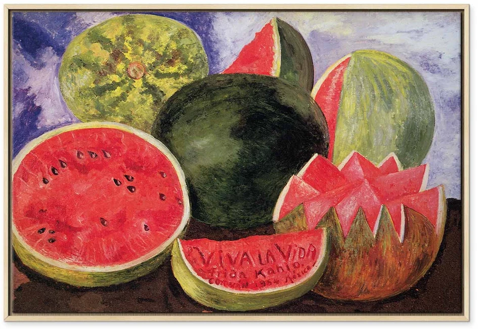 Paveikslas Frida Kahlo - Viva la Vida