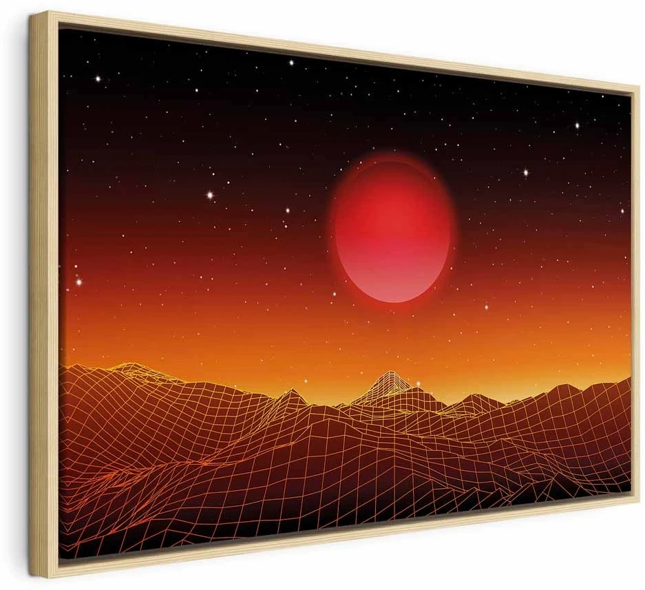 Paveikslas Futuristinis peizažas