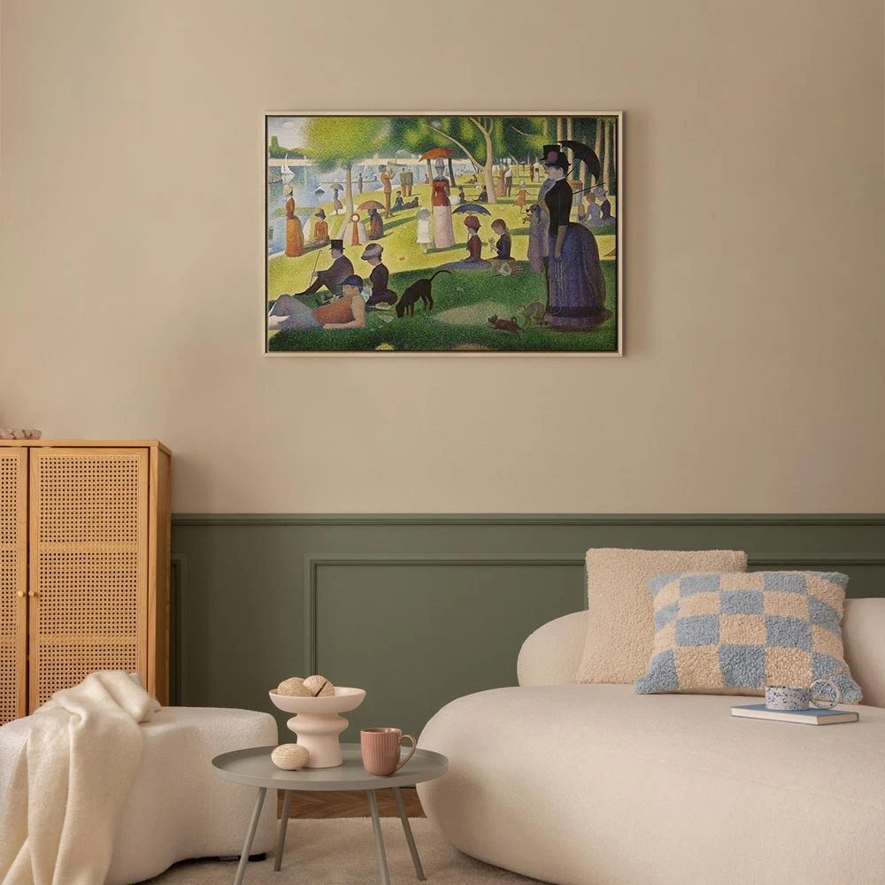 Paveikslas Georges Seurat – Sekmadienio popietė La Grande Jatte saloje