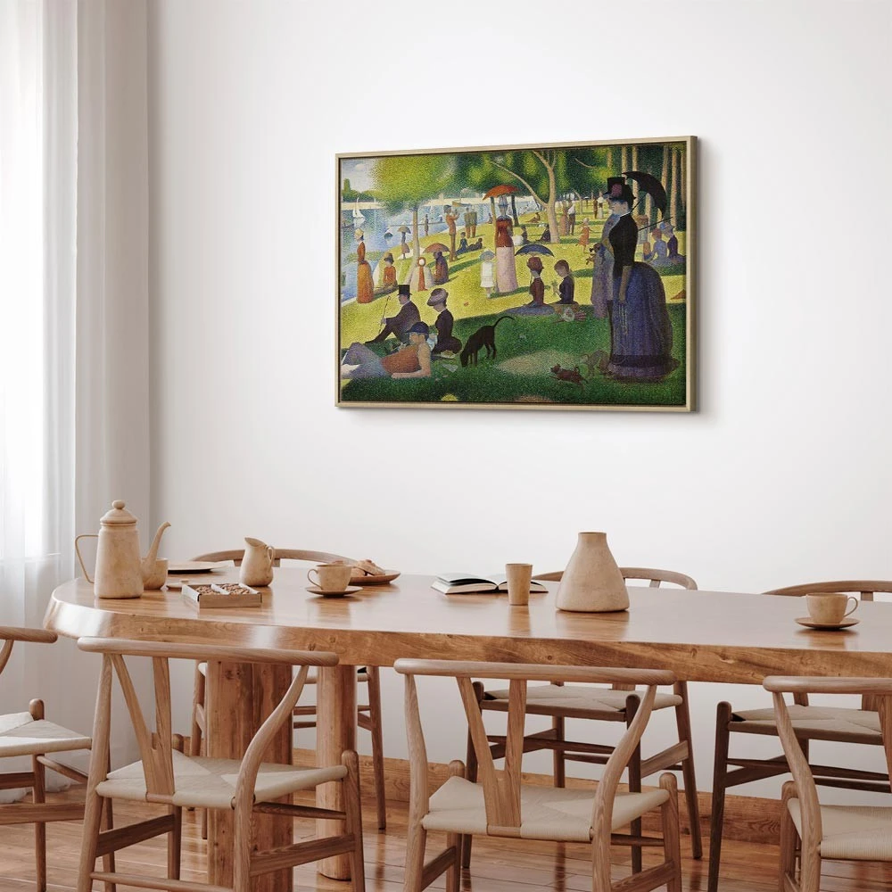 Paveikslas Georges Seurat – Sekmadienio popietė La Grande Jatte saloje