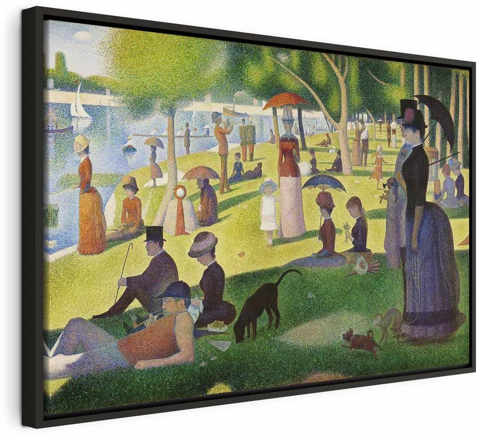 Paveikslas Georges Seurat – Sekmadienio popietė La Grande Jatte saloje