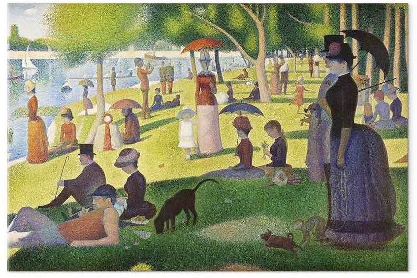 Paveikslas Georges Seurat – Sekmadienio popietė La Grande Jatte saloje