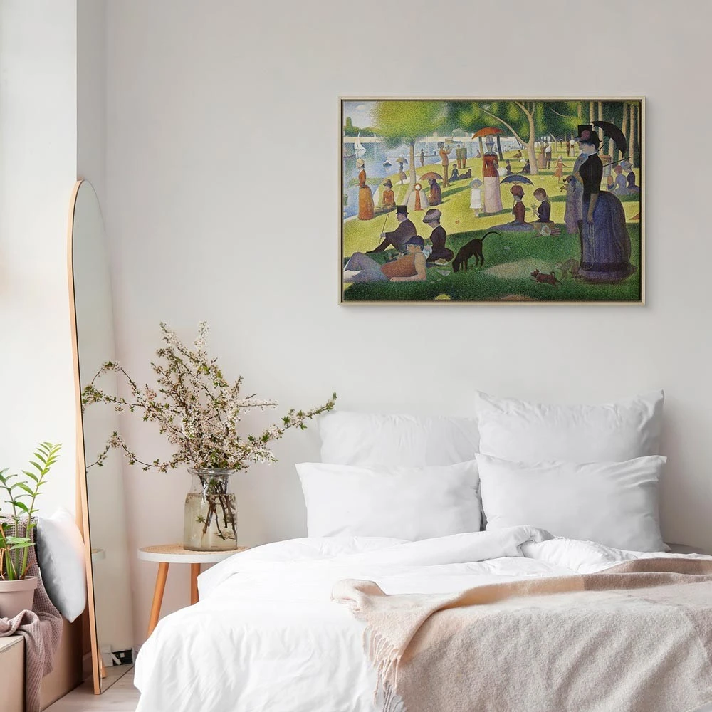 Paveikslas Georges Seurat – Sekmadienio popietė La Grande Jatte saloje