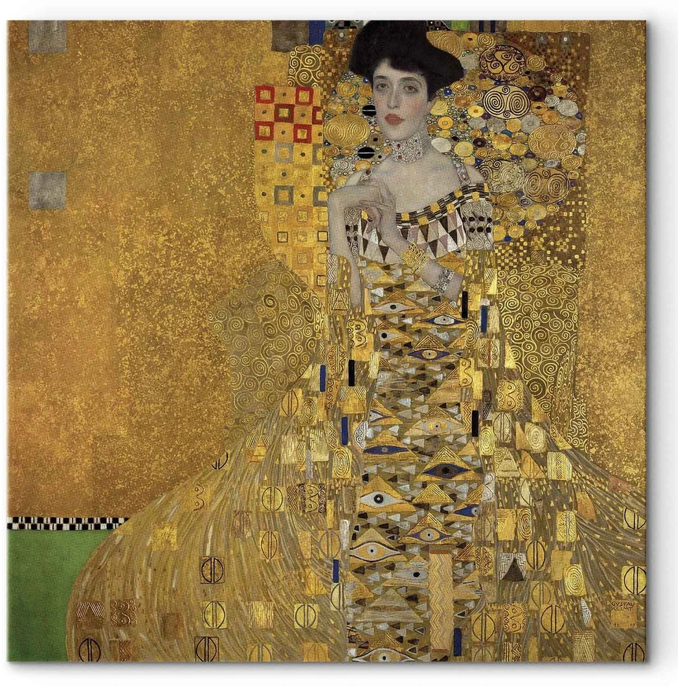 Paveikslas Gustav Klimt - Adelės Bloch-Bauer portretas I