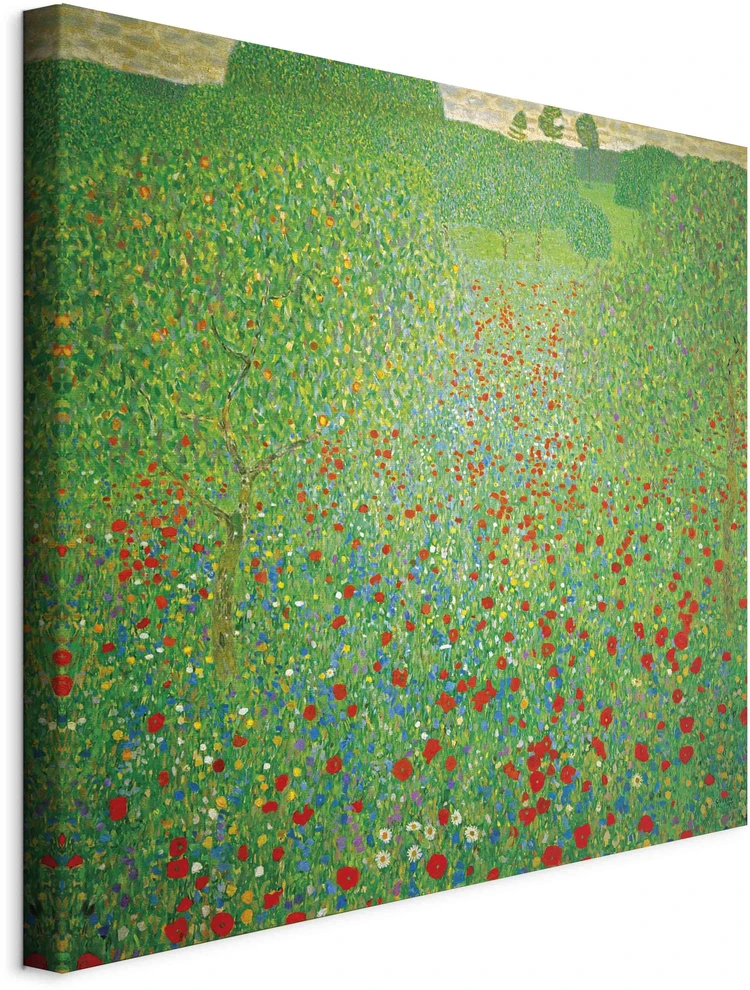 Paveikslas Gustav Klimt - Aguonų laukas