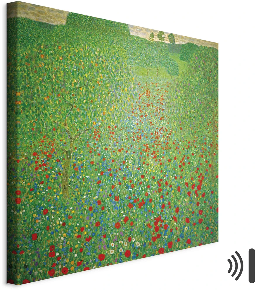 Paveikslas Gustav Klimt - Aguonų laukas