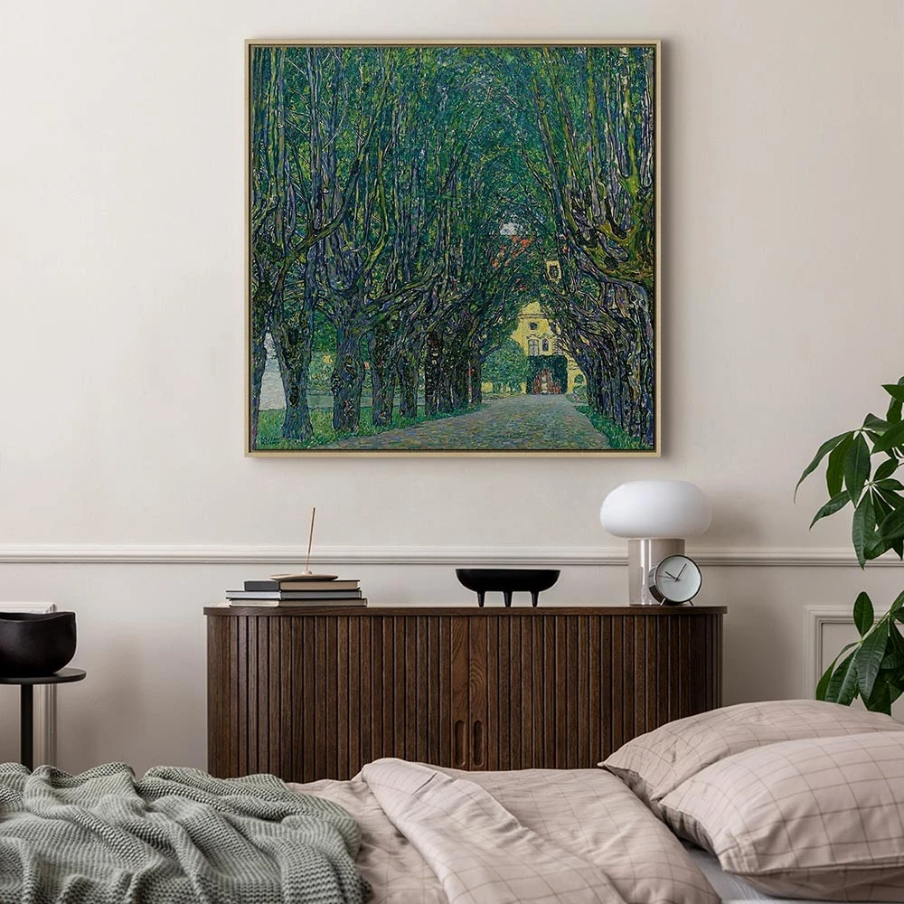 Paveikslas Gustav Klimt - Alėja Kammer pilies parke