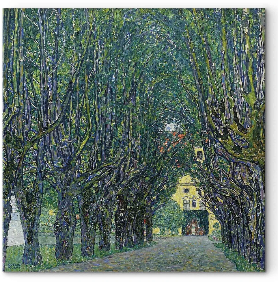 Paveikslas Gustav Klimt - Alėja Kammer pilies parke