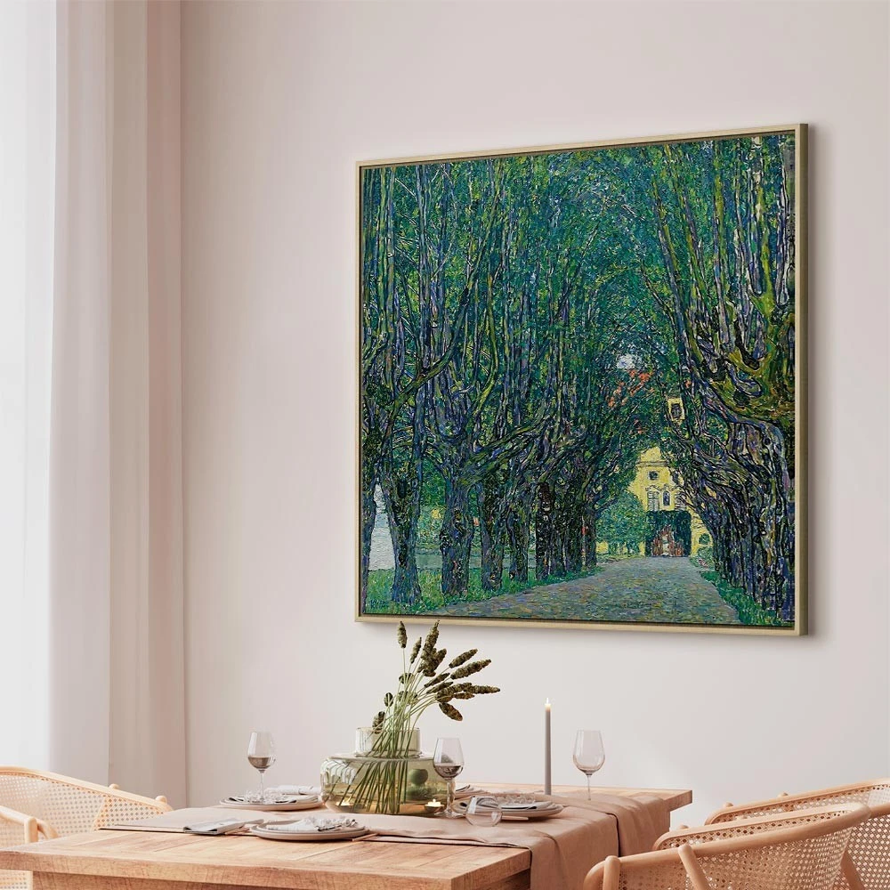 Paveikslas Gustav Klimt - Alėja Kammer pilies parke