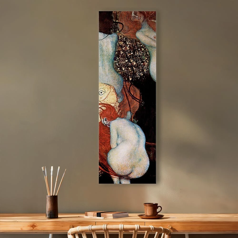 Paveikslas Gustav Klimt - Auksinės žuvelės