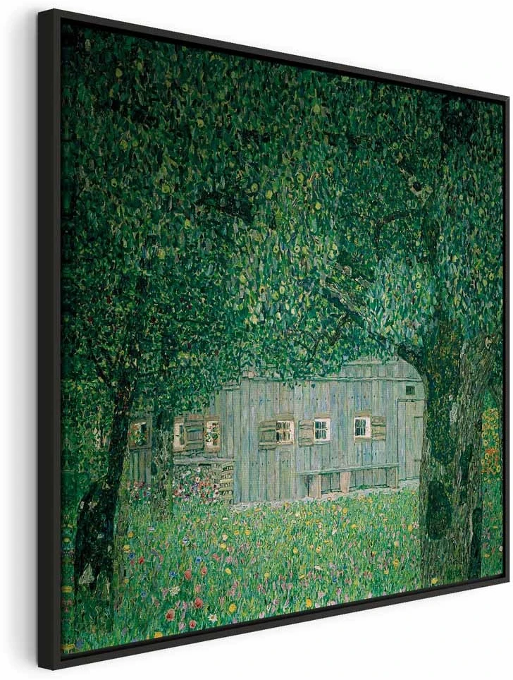 Paveikslas Gustav Klimt - Aukštutinės Austrijos valstiečio namas