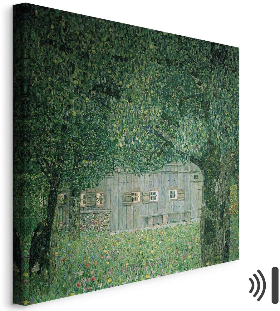 Paveikslas Gustav Klimt - Aukštutinės Austrijos valstiečio namas