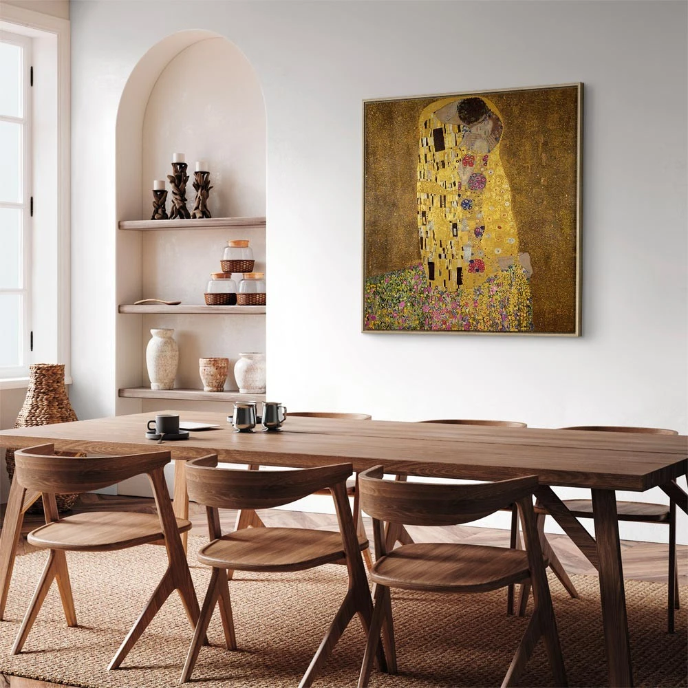 Paveikslas Gustav Klimt - Bučinys