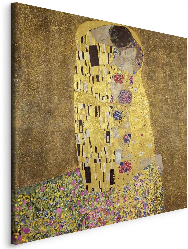 Paveikslas Gustav Klimt - Bučinys