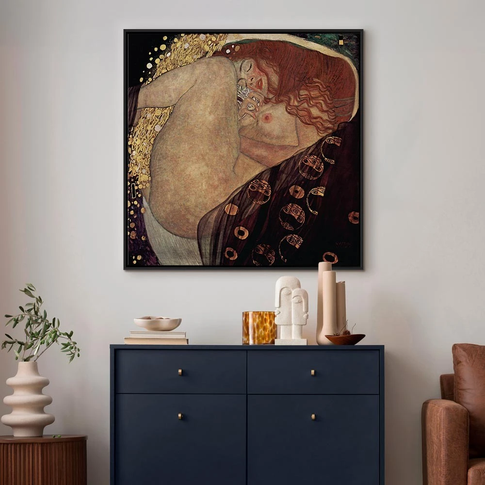 Paveikslas Gustav Klimt - Danaja