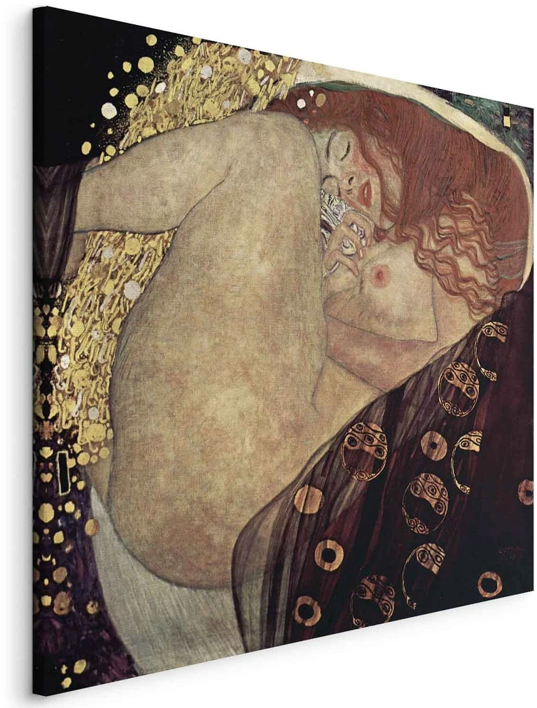 Paveikslas Gustav Klimt - Danaja