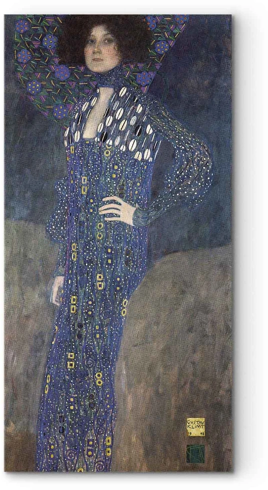 Paveikslas Gustav Klimt - Emilie Flöge