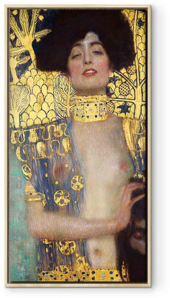 Paveikslas Gustav Klimt - Judita ir Holoferno galva