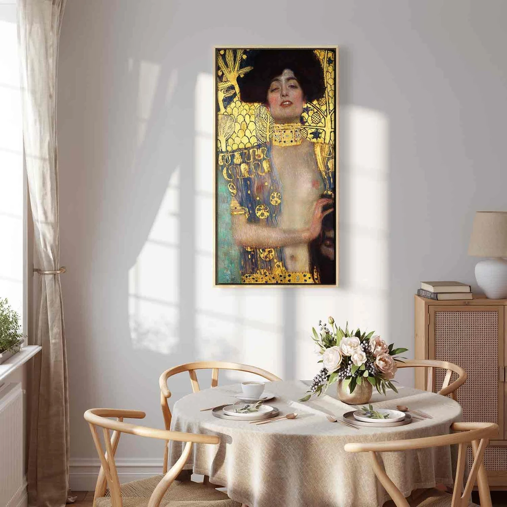Paveikslas Gustav Klimt - Judita ir Holoferno galva