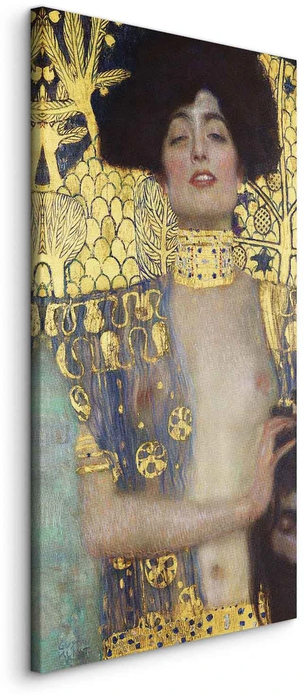 Paveikslas Gustav Klimt - Judita ir Holoferno galva