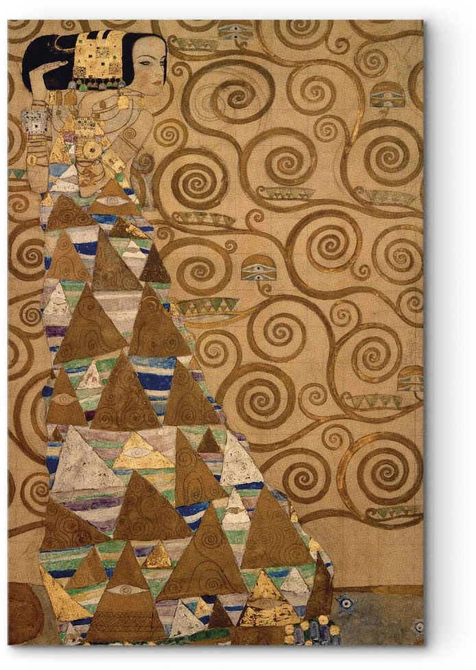 Paveikslas Gustav Klimt - Lūkestis