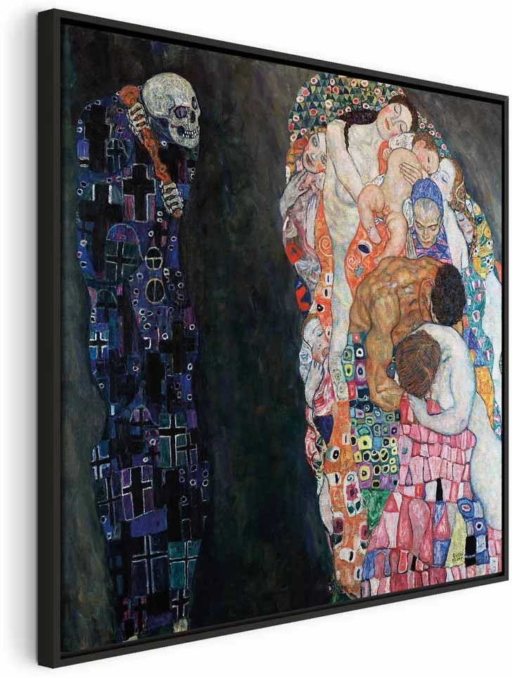 Paveikslas Gustav Klimt - Mirtis ir gyvenimas