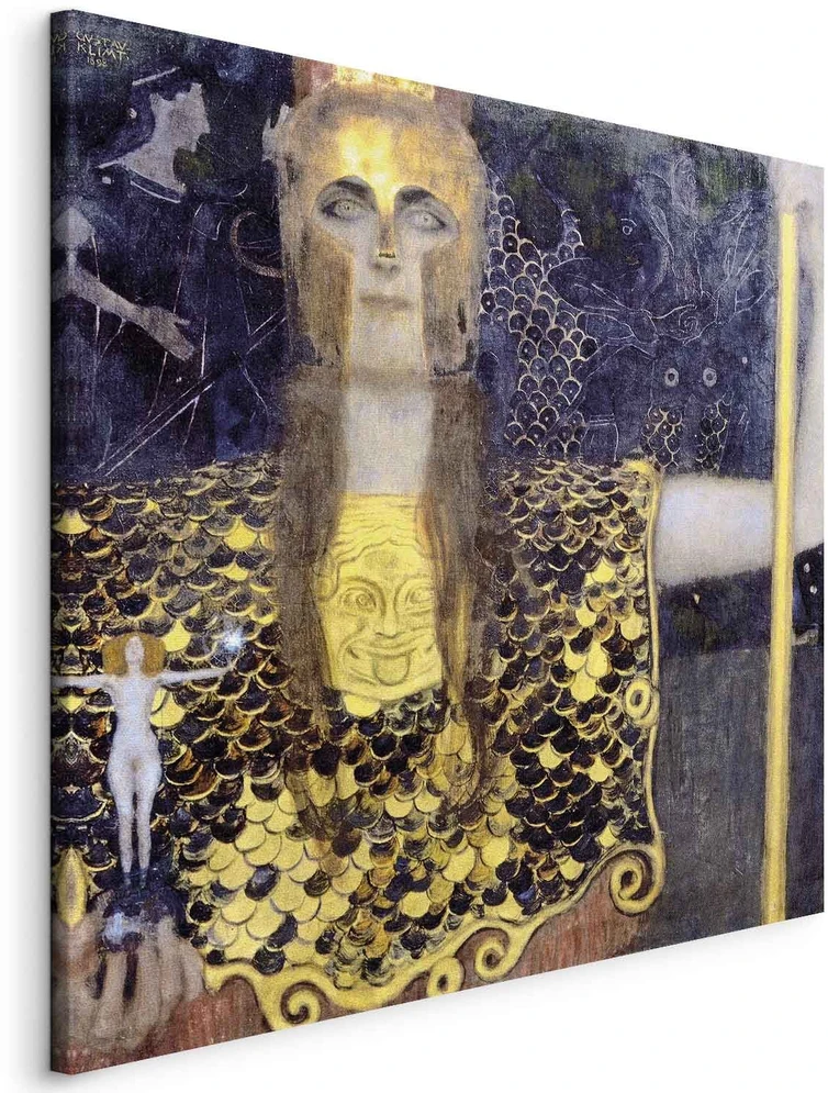 Paveikslas Gustav Klimt - Paladė Atėnė