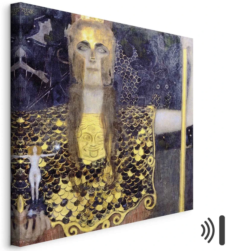 Paveikslas Gustav Klimt - Paladė Atėnė