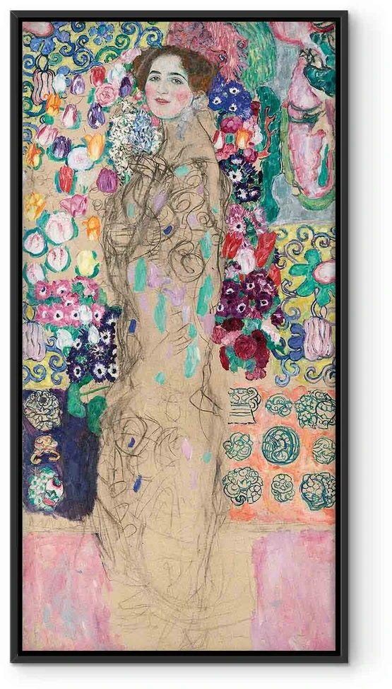 Paveikslas Gustav Klimt - Pomirtinis Rios Munk portretas III