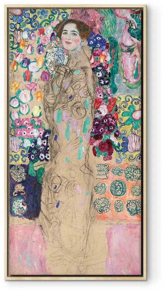 Paveikslas Gustav Klimt - Pomirtinis Rios Munk portretas III