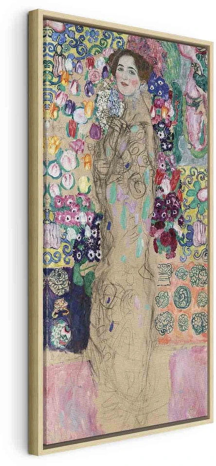 Paveikslas Gustav Klimt - Pomirtinis Rios Munk portretas III