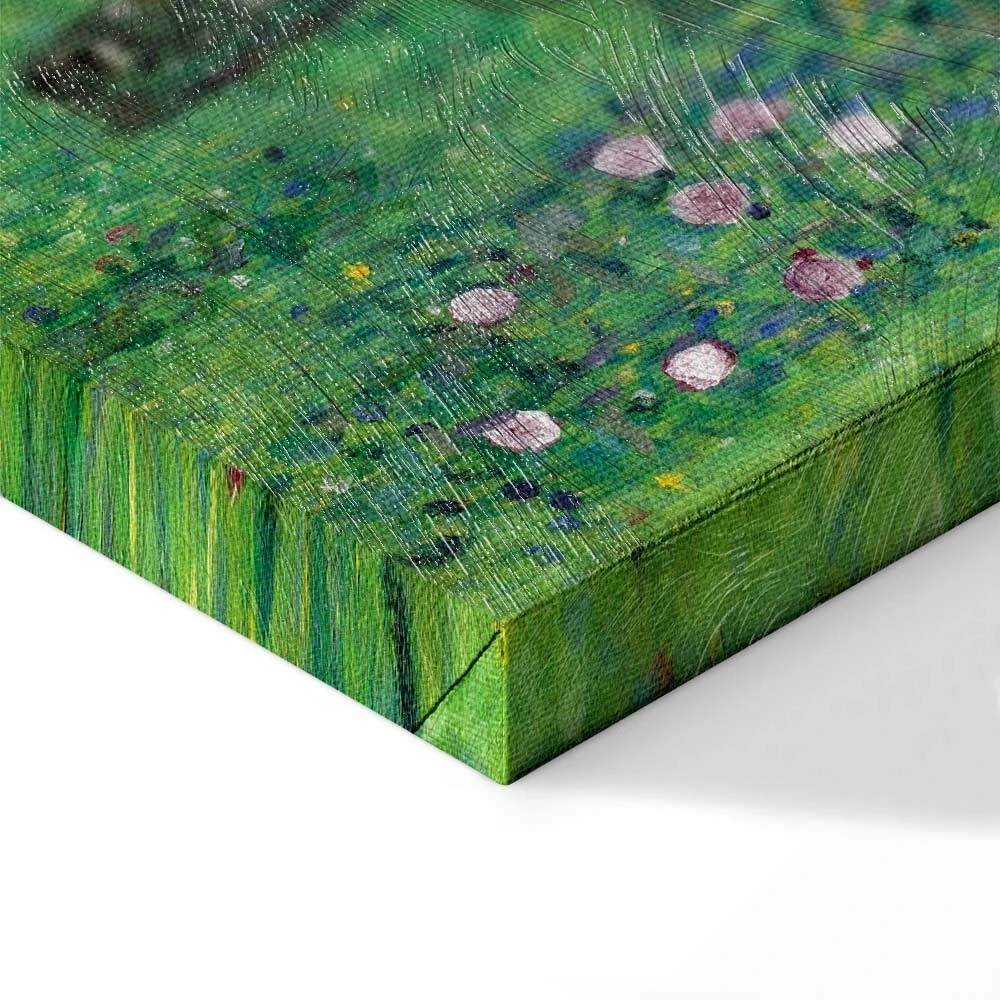 Paveikslas Gustav Klimt - Rožės tarp medžių