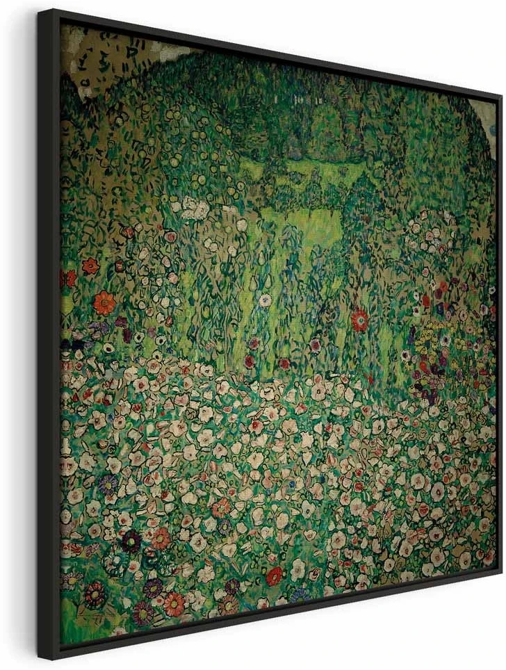 Paveikslas Gustav Klimt - Sodo peizažas su kalvos viršūne