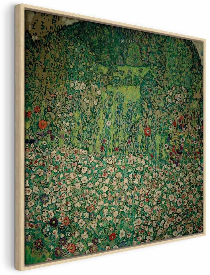 Paveikslas Gustav Klimt - Sodo peizažas su kalvos viršūne