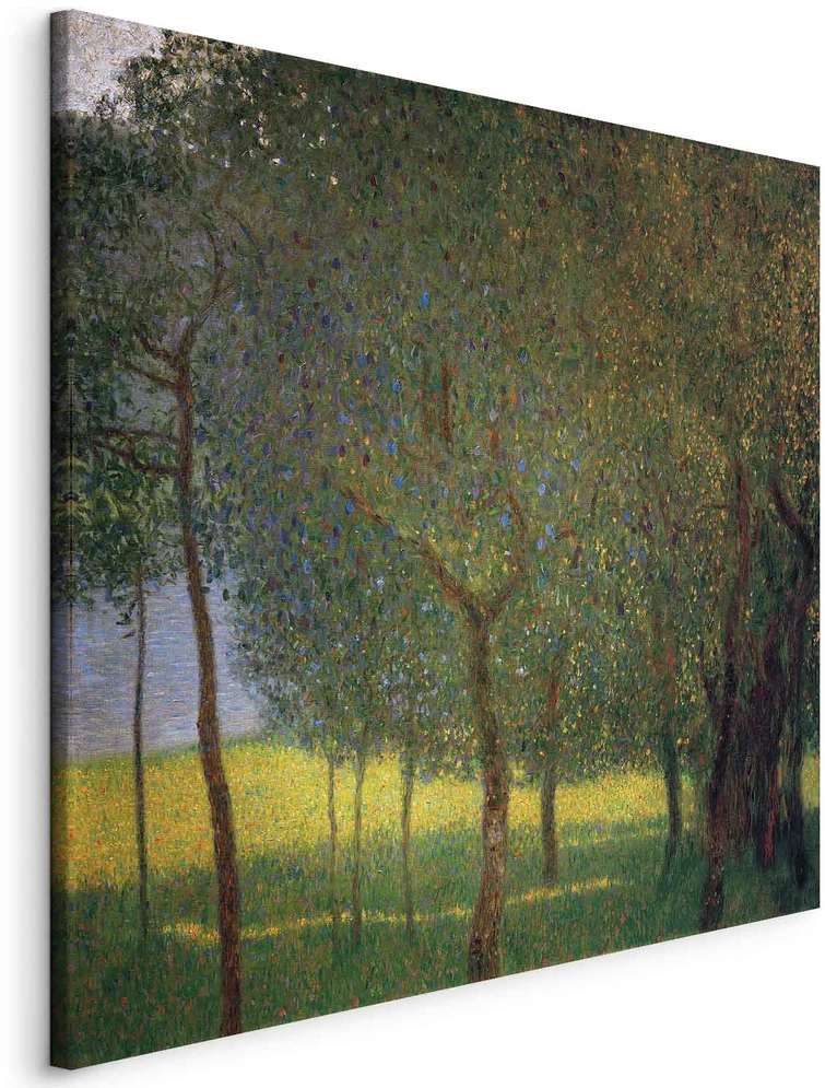 Paveikslas Gustav Klimt - Vaismedžiai prie Aterzė