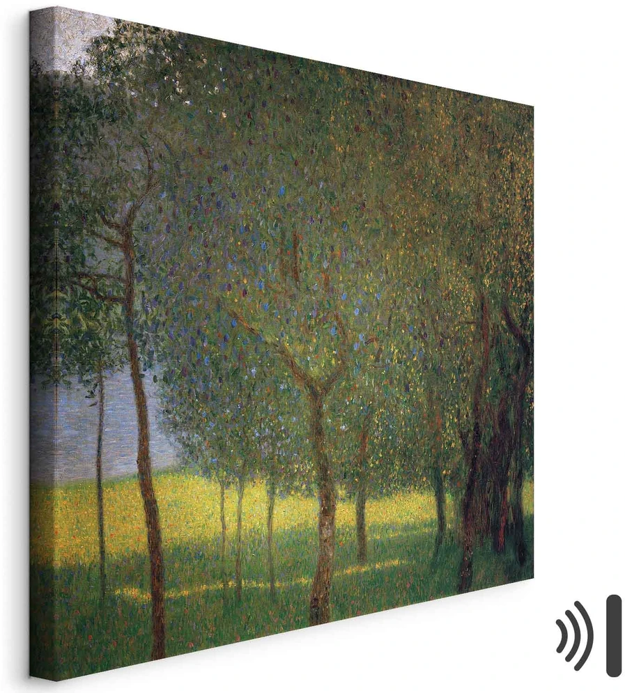 Paveikslas Gustav Klimt - Vaismedžiai prie Aterzė