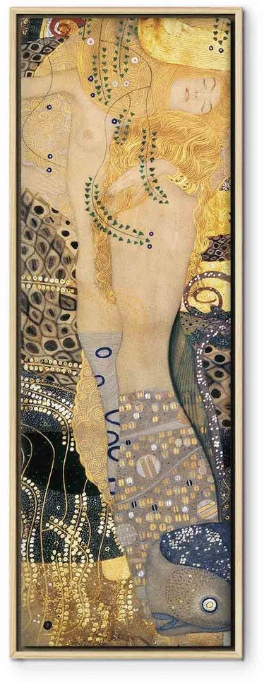 Paveikslas Gustav Klimt - Vandens gyvatės