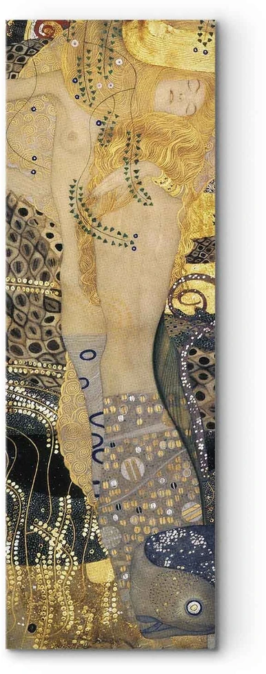 Paveikslas Gustav Klimt - Vandens gyvatės