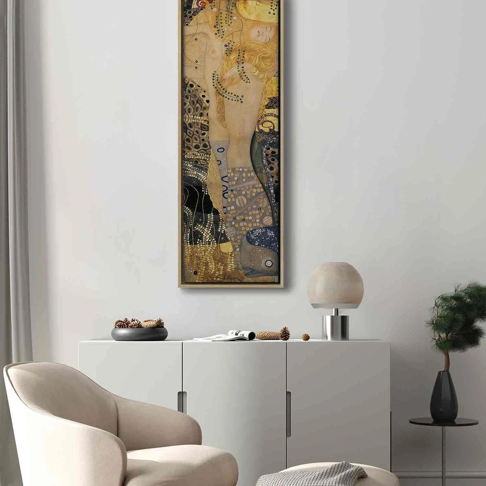 Paveikslas Gustav Klimt - Vandens gyvatės