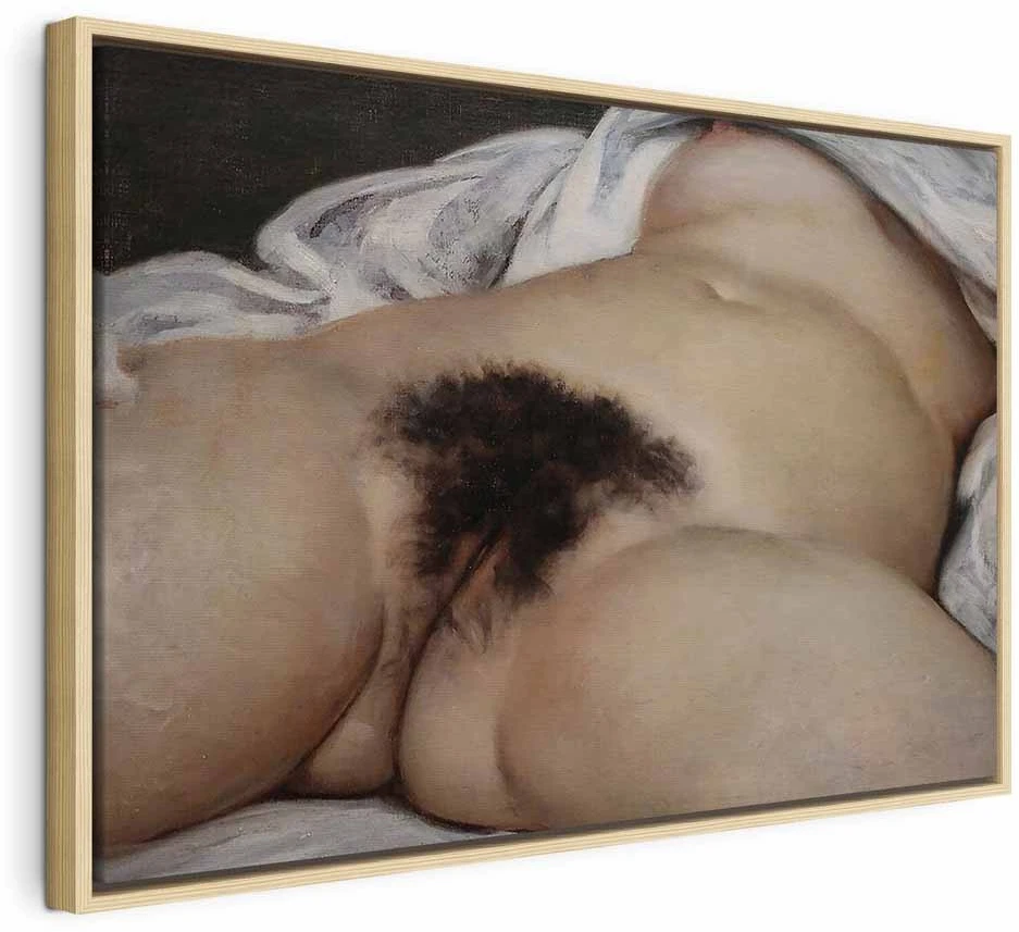 Paveikslas Gustave Courbet - Pasaulio kilmė