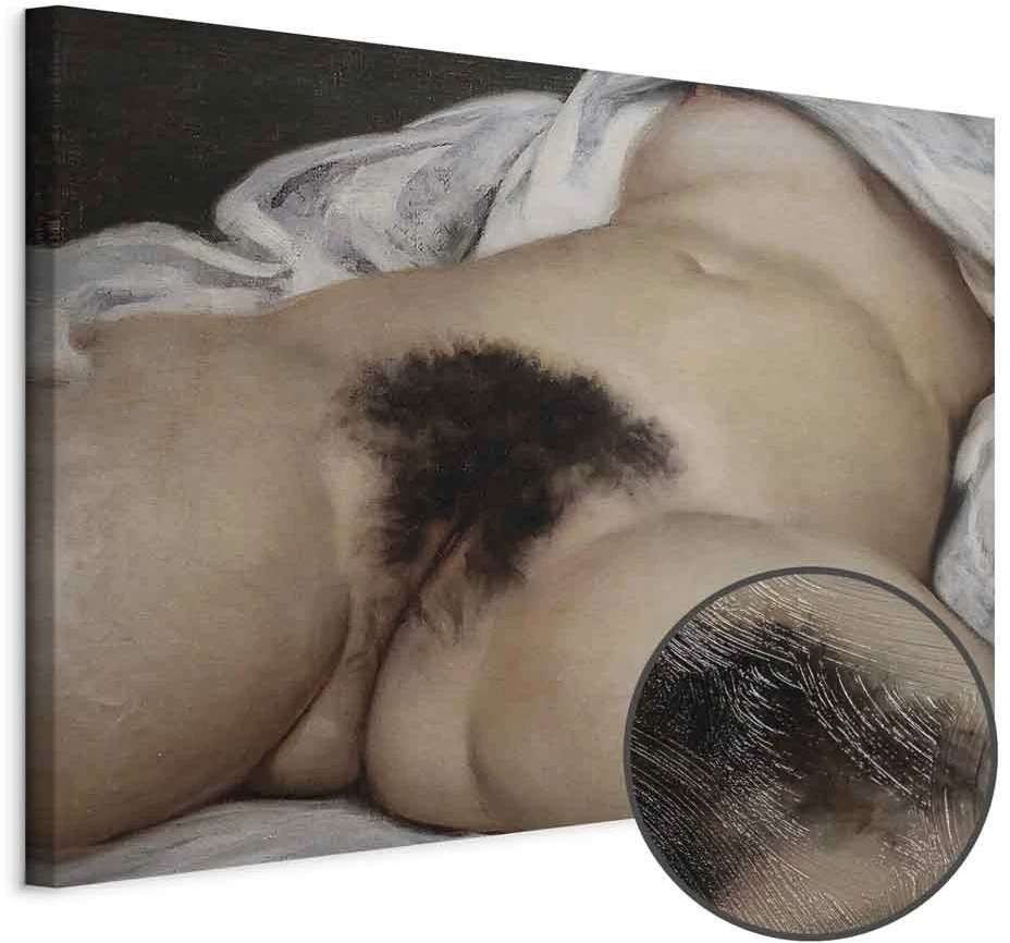 Paveikslas Gustave Courbet - Pasaulio kilmė