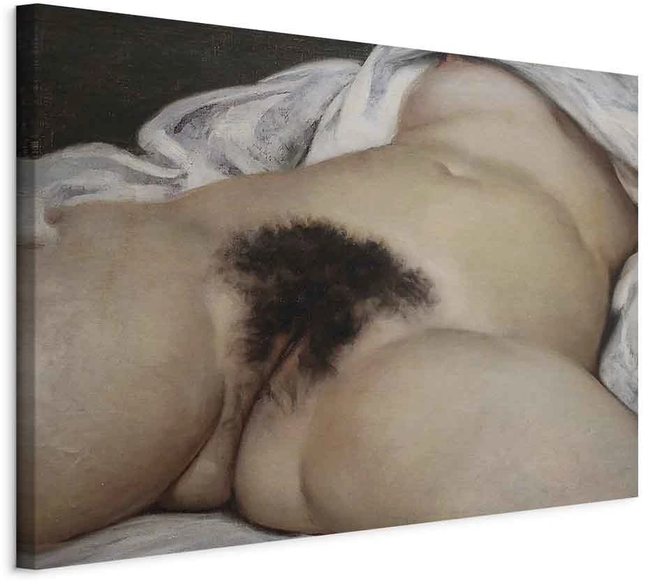 Paveikslas Gustave Courbet - Pasaulio kilmė