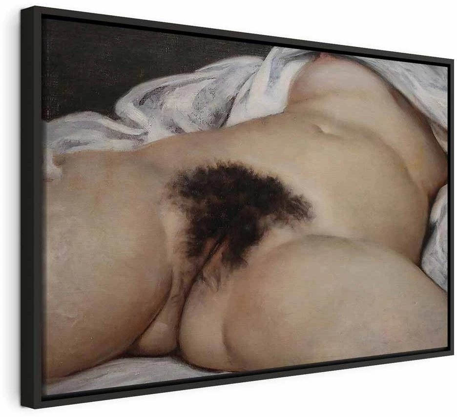 Paveikslas Gustave Courbet - Pasaulio kilmė